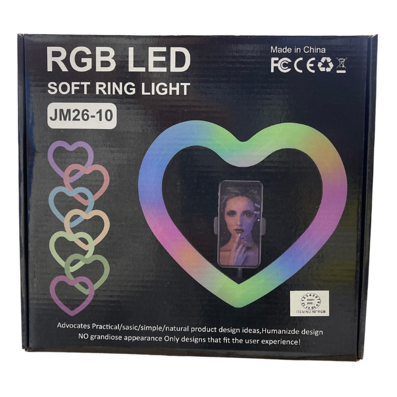 ARO DE LUZ 10 PULGADAS RGB
